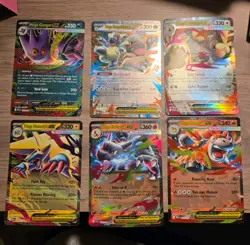 Mega Pokemon EX RR 6 Card Lot Charizard, Gengar, Lolabunny, Kangaskhan NM - Image 1
