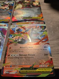 Mega Pokemon EX RR 6 Card Lot Charizard, Gengar, Lolabunny, Kangaskhan NM - Image 2