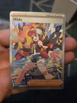 Hilda Sir 171/086 Pokemon TCG Scarlet Violet White Flare Mint Card - Image 1