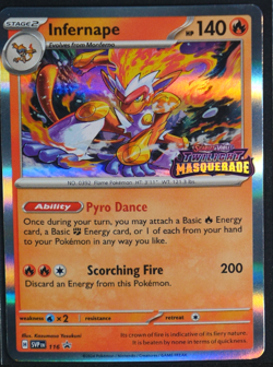 Infernape - Holo Promo #116 SV: Scarlet & Violet Promo Cards NM - Image 1