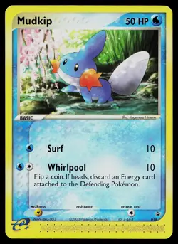 Pokemon Card - Mudkip 018 Nintendo Black Star Promo - Image 1