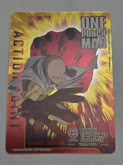 Bandai Card Fest Union Arena One Punch Man Action Point UEPR/OPM-APO1 Promo Card - Image 1