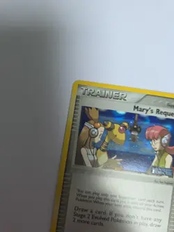 Pokemon TCG Trainer Card Mary's Request 86/115 Unseen Forces 2005 Reverse Holo - Image 4
