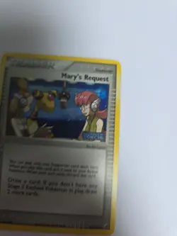 Pokemon TCG Trainer Card Mary's Request 86/115 Unseen Forces 2005 Reverse Holo - Image 5