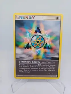 Pokemon TCG Rainbow Energy 98/110 EX Holon Phantoms Regular Uncommon Card - Image 1