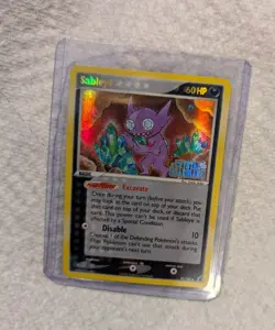 Pokemon TCG Sableye 10/100 EX Crystal Guardians Reverse Stamp Holo 2006 - Image 1