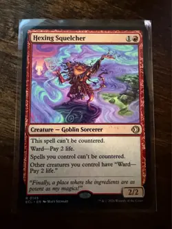 Hexing Squealcher 145 | Regular | Lorwyn Eclipsed Magic MTG - Image 1