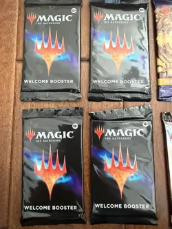 Magic the Gathering Welcome Booster Packs Lot of 8 Sealed Dominaria Phyrexia - Image 2