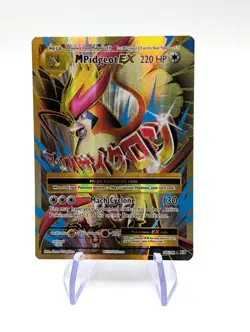 M Pidgeot EX 105/108 XY Evolutions Ultra Rare Pokemon Card -Excellent Condition - Image 1