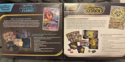 Pokemon TCG 2 ETB Bundle Phantasmal Flames and Surging Sparks Factory Sealed New - Image 2