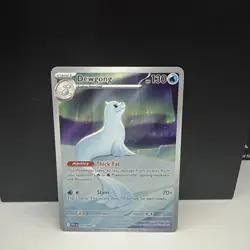 2025 Pokemon Phantasmal Flames PFL EN Dewgong Illustration Rare #097/094 - Image 1