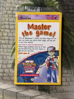 Pokemon TCG League Mewtwo #14 WOTC SEALED Black Star Promo 3 - Image 1