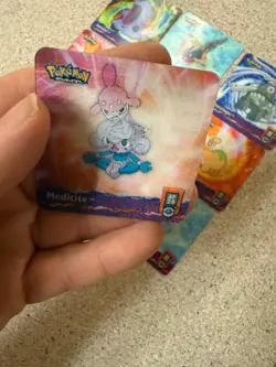 2003 Pokemon Advanced Art Box 3D Action Flipz Lot Of 10 Mudkip MEDITITE NUMEL - Image 2