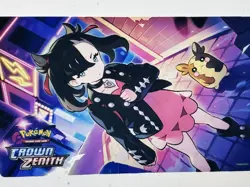 LOT OF (10) POKEMON CROWN ZENITH PLAY MATS. QUICK SHIP - Image 1