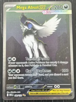 Pokemon TCG : Mega Absol EX 180/132 Special Illustration Rare Mega Evolution - Image 1