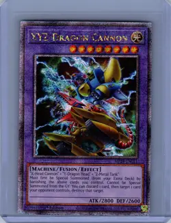 Yugioh MP24-EN011 XYZ-Dragon Cannon (Alternate Art) (QCR) Near Mint or Better - Image 1