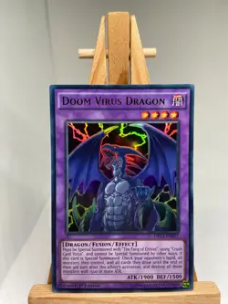 Doom Virus Dragon - Ultra Rare 1st Edition DRL3-EN057 - LP - YuGiOh - Image 1