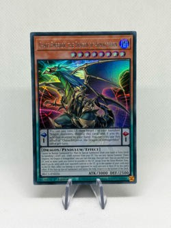 Chaos Emperor, the Dragon of Armageddon BLC1-EN026 Ultra Rare Near Mint YuGiOh - Image 1