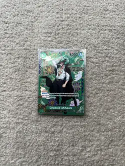One Piece TCG Dracule Mihawk OP12-030 SP Foil NM Pack Fresh - Image 1