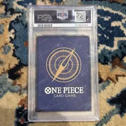 ONE PIECE MONKEY D. LUFFY OP07-109 ALT ART 500 YEARS IN THE FUTURE 2024 PSA 10 - Image 2