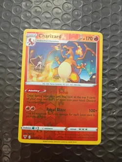 Charizard 025/185 Swsh04: Vivid Voltage Reverse Holo Pokemon TCG - Image 1