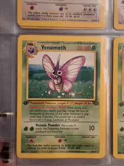Pokemon TCG Venomoth Jungle 29/64 1st Edition Non-Holo Rare - Image 1