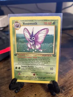 Pokemon TCG Venomoth Jungle 29/64 1st Edition Non-Holo Rare - Image 1
