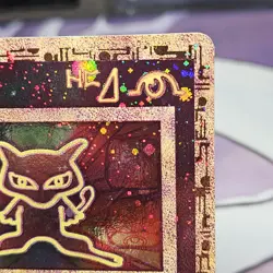 Ancient Mew Pokemon SWIRL Movie Promo 2000 Moderately Played Holo Rare WOTC Card - Image 5