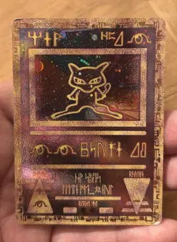 Pokemon Ancient Mew Holo Rare Card 2000 Movie Promo Moderately Played - Image 1