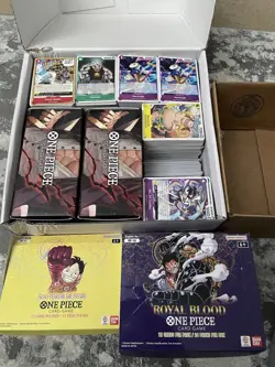 4000+ One Piece Cards - OP TCG/CCG Bulk Card Lot - Non Holos - English - Image 1