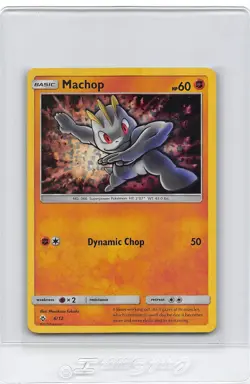 Machop 6/12 - 2018 Mcdonalds Promo - HOLO RARE - POKEMON CARD - LP - Image 1