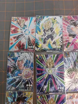 Foil Dragon Ball Super Cards Lot Trunks Vegeta Piccolo lot of 16 - Image 2