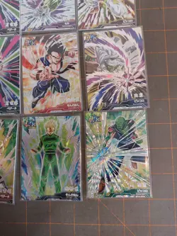 Foil Dragon Ball Super Cards Lot Trunks Vegeta Piccolo lot of 16 - Image 4