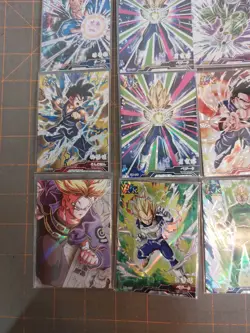 Foil Dragon Ball Super Cards Lot Trunks Vegeta Piccolo lot of 16 - Image 5