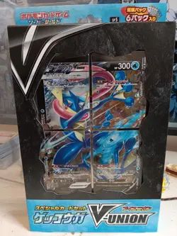 Pokemon card SP5 001-004/013 Greninja V-UNION 1 Box Factory Sealed japanese - Image 2