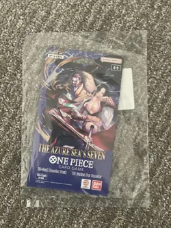 [ENG] 1 One Piece Card Game The Azure Sea's Seven OP-014 Booster Pack 12 Cards - Image 1