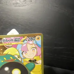 Pokemon Ionos Bellibolt EX Gold Ultra Rare Journey Together Mint Condition Card - Image 3