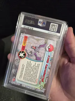 PSA 9 2000 Pokemon Game Topps Chrome Aerodactyl TV Rare Base Series 2 MINT GEM - Image 4