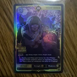 Gamer Supps VCard Vtuber Awards 2024 Promo Card 001, Womp Snack, Full Art, 10 - Image 1