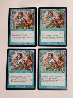 MTG Playset 4x Diplomatic Immunity (Mercadian Masques/Blue/C) - BGM - Image 1
