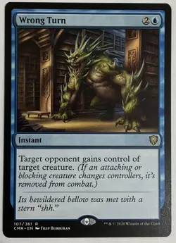 MTG Wrong Turn Commander Legends 107/361 Regular Rare - Image 1
