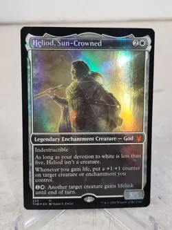 MTG Heliod, Sun-Crowned (259/415) Theros Beyond Death NM FOIL - Image 1