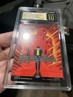 MTG Borderless Marvel Eternal-Legal MAR Path to Exile CGC Pristine 10 Pop 1 🔥 - Image 3