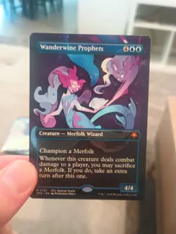 Wanderwine Prophets (Borderless) #132 Mythic - MTG Lorwyn Eclipsed Special Guest - Image 1