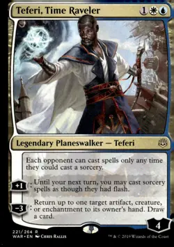 War of the Spark #221 Teferi, Time Raveler - Image 1