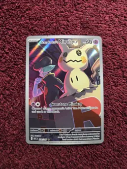 Team Rockets Mimikyu 238/217 Illustration Rare Ascended Heroes - Image 1