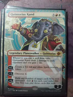 Quintorius Kand (0307) (Borderless) The Lost Caverns of Ixalan Regular - Image 1