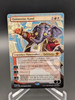 Quintorius Kand (0307) (Borderless) The Lost Caverns of Ixalan Regular - Image 1