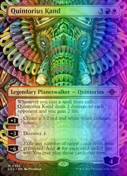 MTG Quintorius Kand (352/535) The Lost Caverns of Ixalan LP FOIL - Image 1