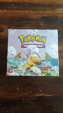 Vivid Voltage Booster Box Sealed Pokemon Sword & Shield Brand New - Image 1